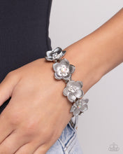 Load image into Gallery viewer, General Grandeur - White Bracelet - Paparazzi Jewelry

