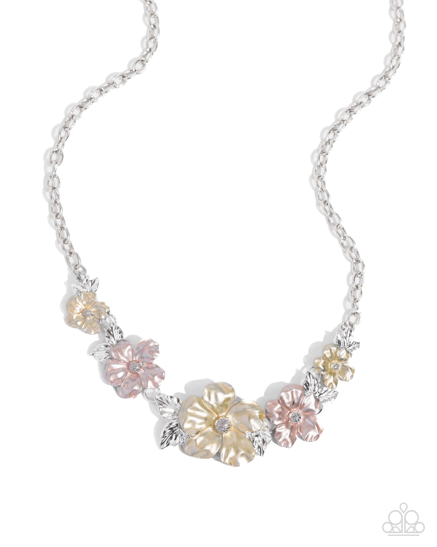 paparazzi-accessories-bouquet-brilliance-yellow-necklace