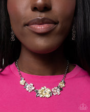 Load image into Gallery viewer, Bouquet Brilliance - Yellow Necklace - Paparazzi Jewelry
