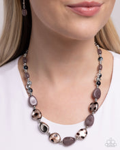 Load image into Gallery viewer, Spotted Safari - Black Necklace - Paparazzi Jewelry
