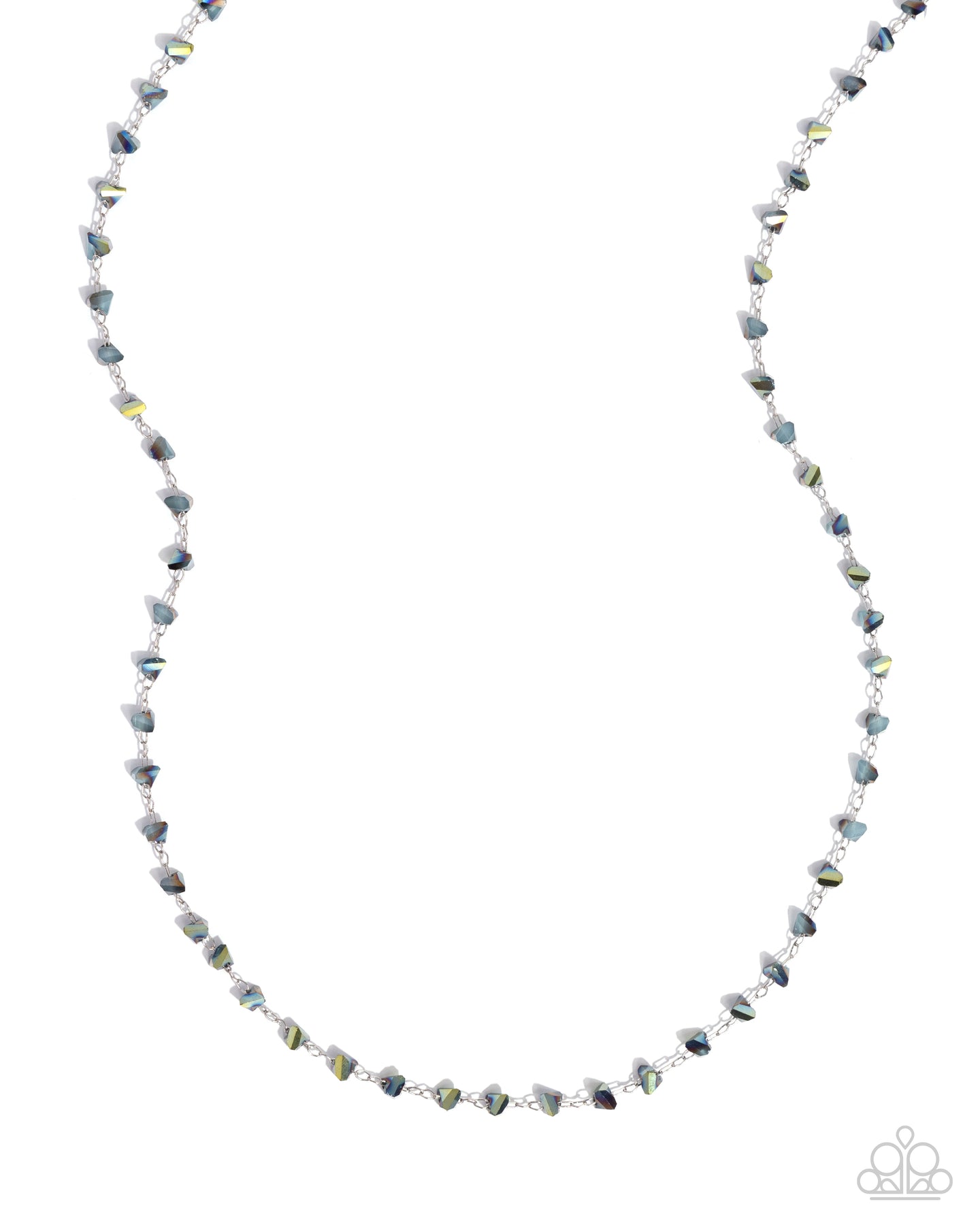 paparazzi-accessories-chiseled-candidate-blue-necklace