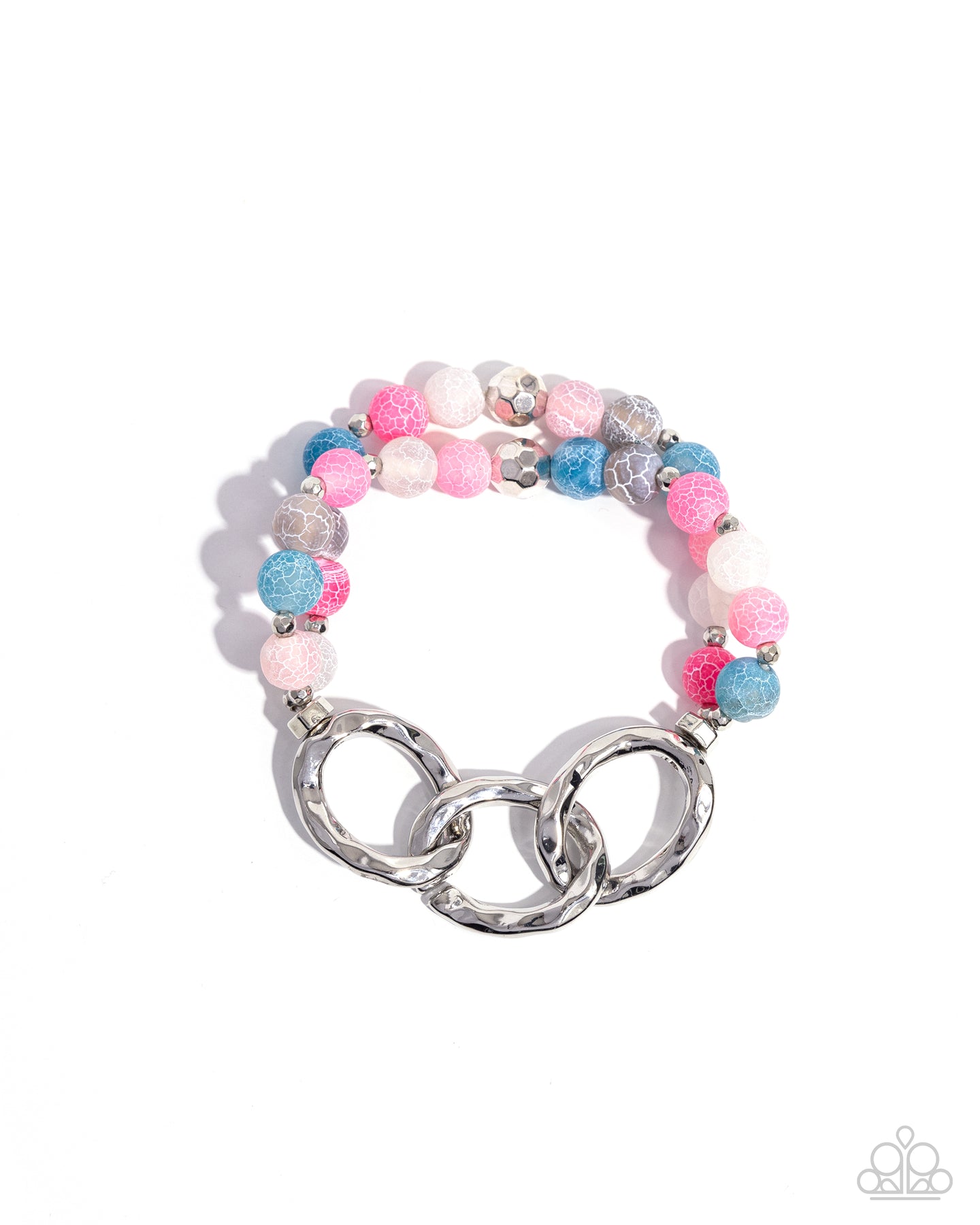 paparazzi-accessories-hammered-haven-pink-bracelet