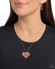 Load image into Gallery viewer, Affectionate Advance - Red Necklace - Paparazzi Jewelry
