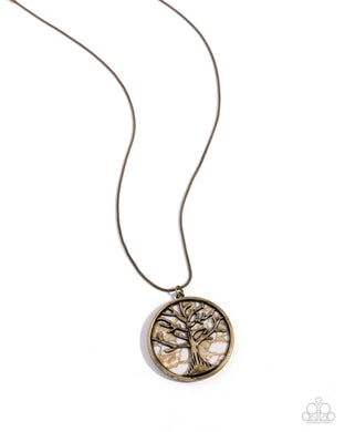 paparazzi-accessories-tree-talisman-brass-necklace