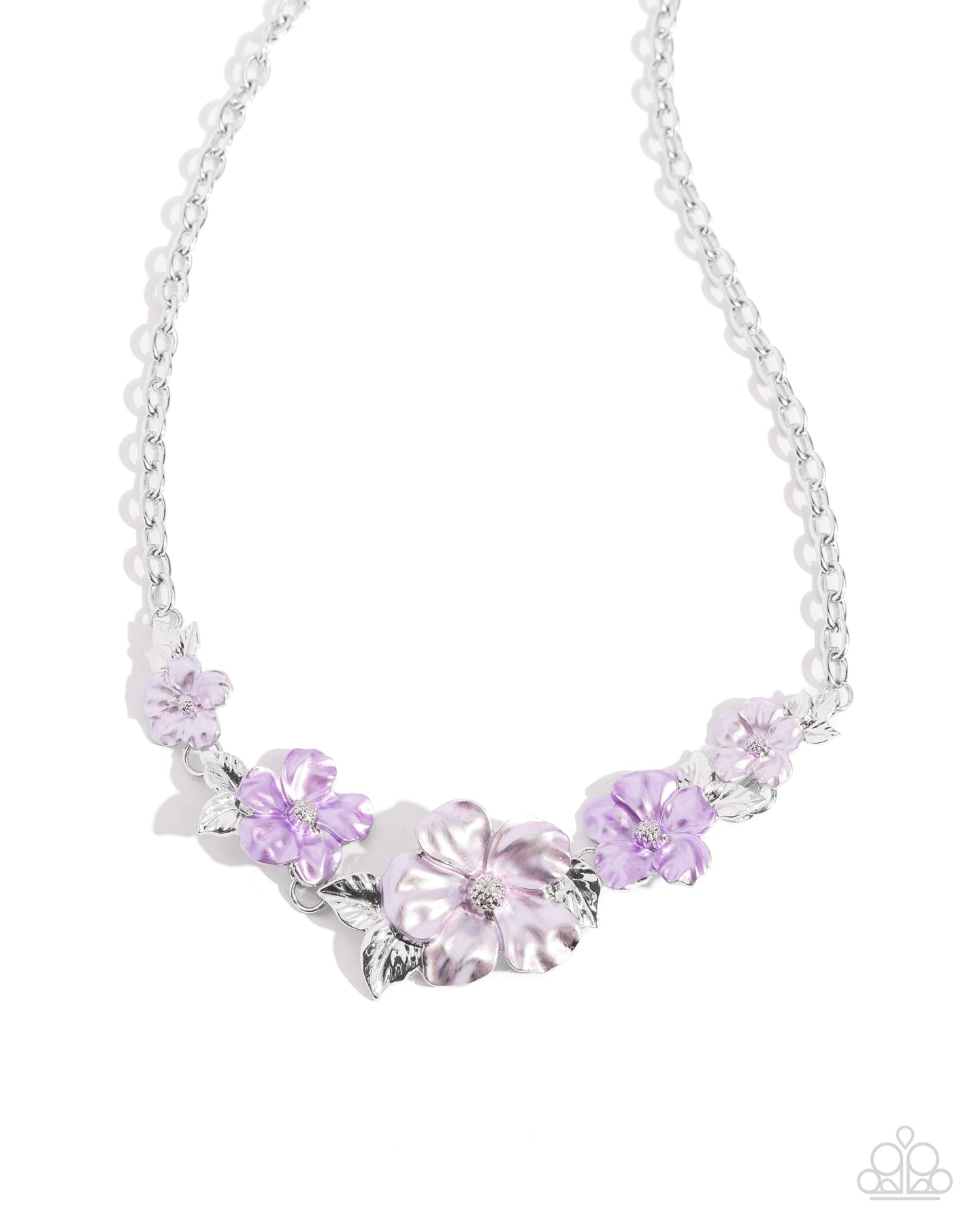 paparazzi-accessories-bouquet-brilliance-purple-necklace