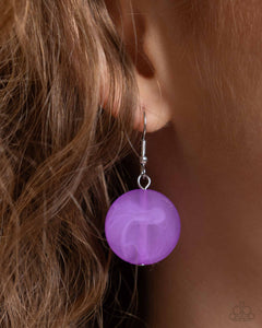 Reflective Redux - Purple Necklace - Paparazzi Jewelry