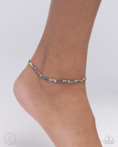 Adorable Anklet - Multi Anklet - Paparazzi Jewelry