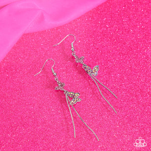 Aerial Affection - Pink Earrings - Paparazzi Jewelry