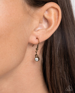 Conch Confidence - Brass Necklace - Paparazzi Jewelry