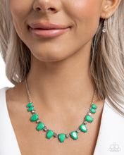 Load image into Gallery viewer, Malibu Marvel - Green Necklace - Paparazzi Jewelry

