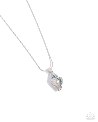 paparazzi-accessories-conch-confidence-blue-necklace