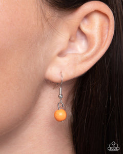 Desert Dalliance - Orange Necklace - Paparazzi Jewelry