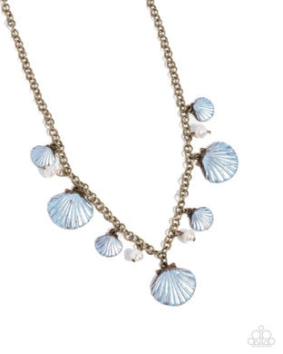 paparazzi-accessories-seashell-sophistication-brass-necklace