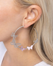 Load image into Gallery viewer, Aerial Allegiance - Pink Earrings - Paparazzi Jewelry

