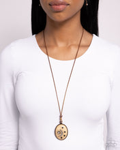 Load image into Gallery viewer, Stellar Service - Copper Necklace - Paparazzi Jewelry
