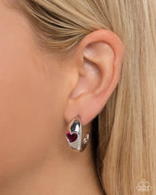 Load image into Gallery viewer, Perfect Point - Pink Earrings - Paparazzi Jewelry
