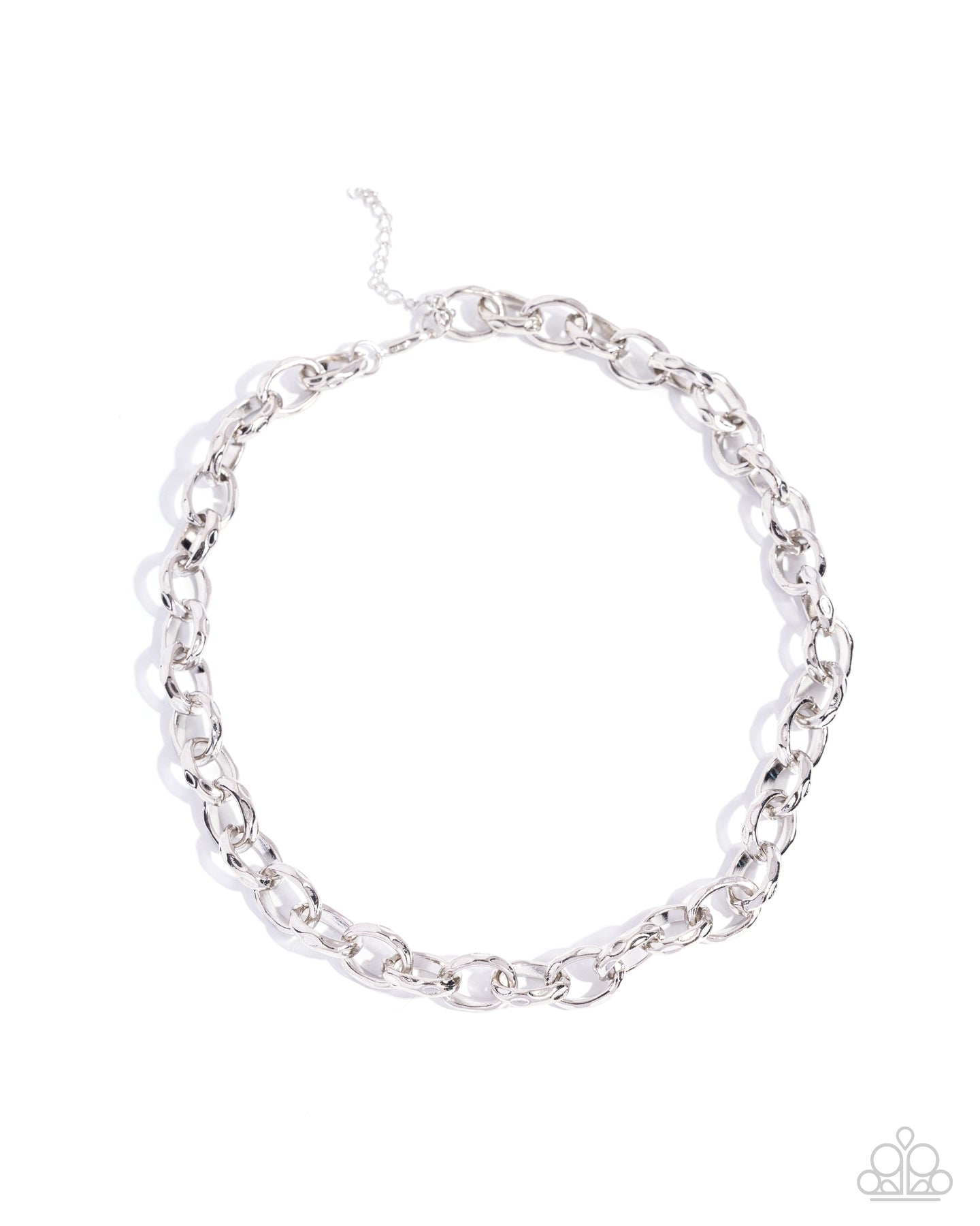 paparazzi-accessories-industrial-imitation-silver-mens necklace