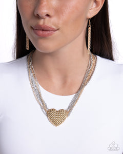 Crushing On You - Multi Necklace - Paparazzi Jewelry