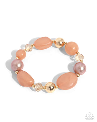 paparazzi-accessories-beaded-backing-brown-bracelet