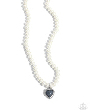 Load image into Gallery viewer, paparazzi-accessories-modest-malibu-silver-necklace
