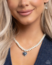 Load image into Gallery viewer, Modest Malibu - Silver Necklace - Paparazzi Jewelry
