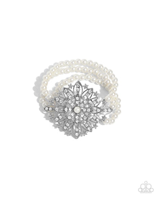 paparazzi-accessories-flattering-florals-white-bracelet