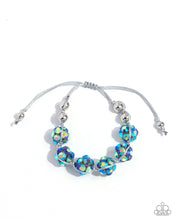 Load image into Gallery viewer, paparazzi-accessories-knotted-kindness-blue-bracelet
