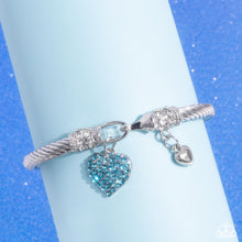 Load image into Gallery viewer, Heart Hour - Blue Bracelet - Paparazzi Jewelry
