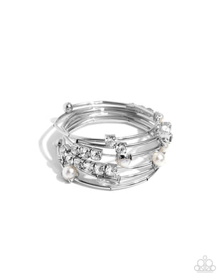 paparazzi-accessories-showtime-sparkle-white-bracelet