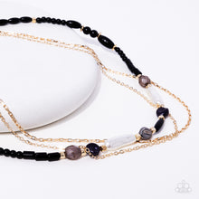 Load image into Gallery viewer, Basic Beading - Black Necklace - Paparazzi Jewelry
