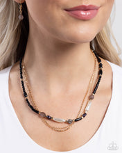 Load image into Gallery viewer, Basic Beading - Black Necklace - Paparazzi Jewelry
