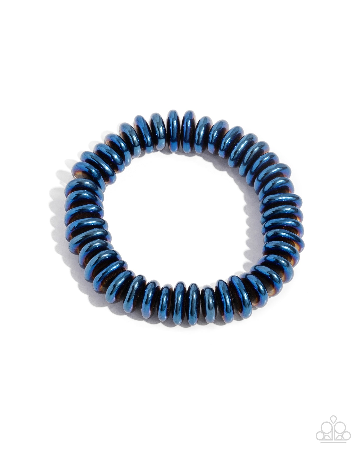 paparazzi-accessories-dynamic-discs-blue-mens bracelet