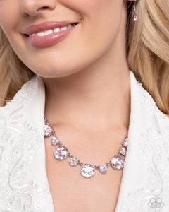 Genteel Gallery - Pink Necklace - Paparazzi Jewelry