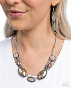 Regally Roped - Brown Necklace - Paparazzi Jewelry