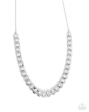 Load image into Gallery viewer, paparazzi-accessories-linked-lady-white-necklace

