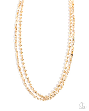 paparazzi-accessories-laidback-layers-gold-necklace