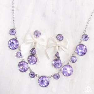 Genteel Gallery - Purple Necklace - Paparazzi Jewelry