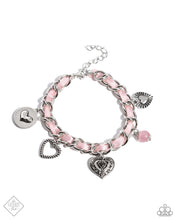 Load image into Gallery viewer, paparazzi-accessories-charming-contender-pink-bracelet

