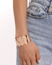 Load image into Gallery viewer, Sweetheart Setting - Rose Gold Bracelet - Paparazzi Jewelry
