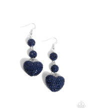 Load image into Gallery viewer, paparazzi-accessories-vision-in-shimmer-blue-earrings
