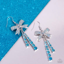 Load image into Gallery viewer, Date Night Decadence - Blue Earrings - Paparazzi Jewelry
