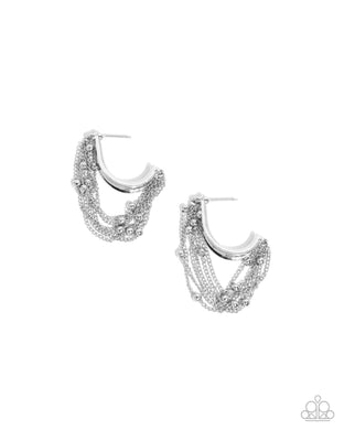 paparazzi-accessories-immaculate-impression-silver-earrings