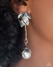 Load image into Gallery viewer, Nod to the Classics - White Post Earrings - Paparazzi Jewelry
