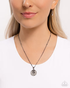 CUTIE and the Beast - Black Necklace - Paparazzi Jewelry