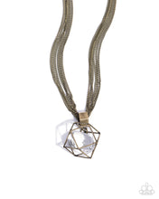 Load image into Gallery viewer, paparazzi-accessories-eager-elegance-brass-necklace

