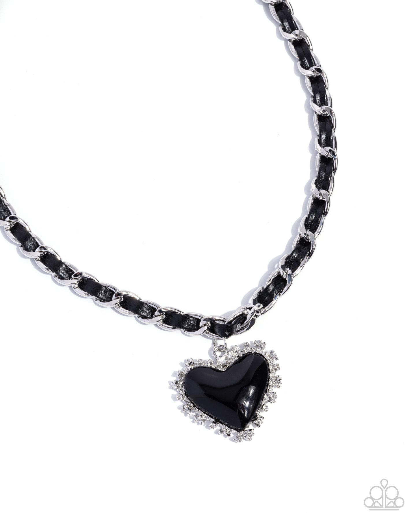 paparazzi-accessories-austere-attraction-black-necklace