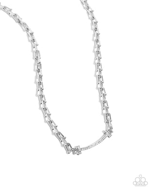 paparazzi-accessories-anchored-actress-white-necklace