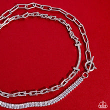 Load image into Gallery viewer, Anchored Actress - White Necklace - Paparazzi Jewelry
