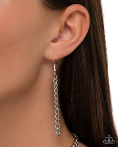 Refreshing Roses - Silver Necklace - Paparazzi Jewelry