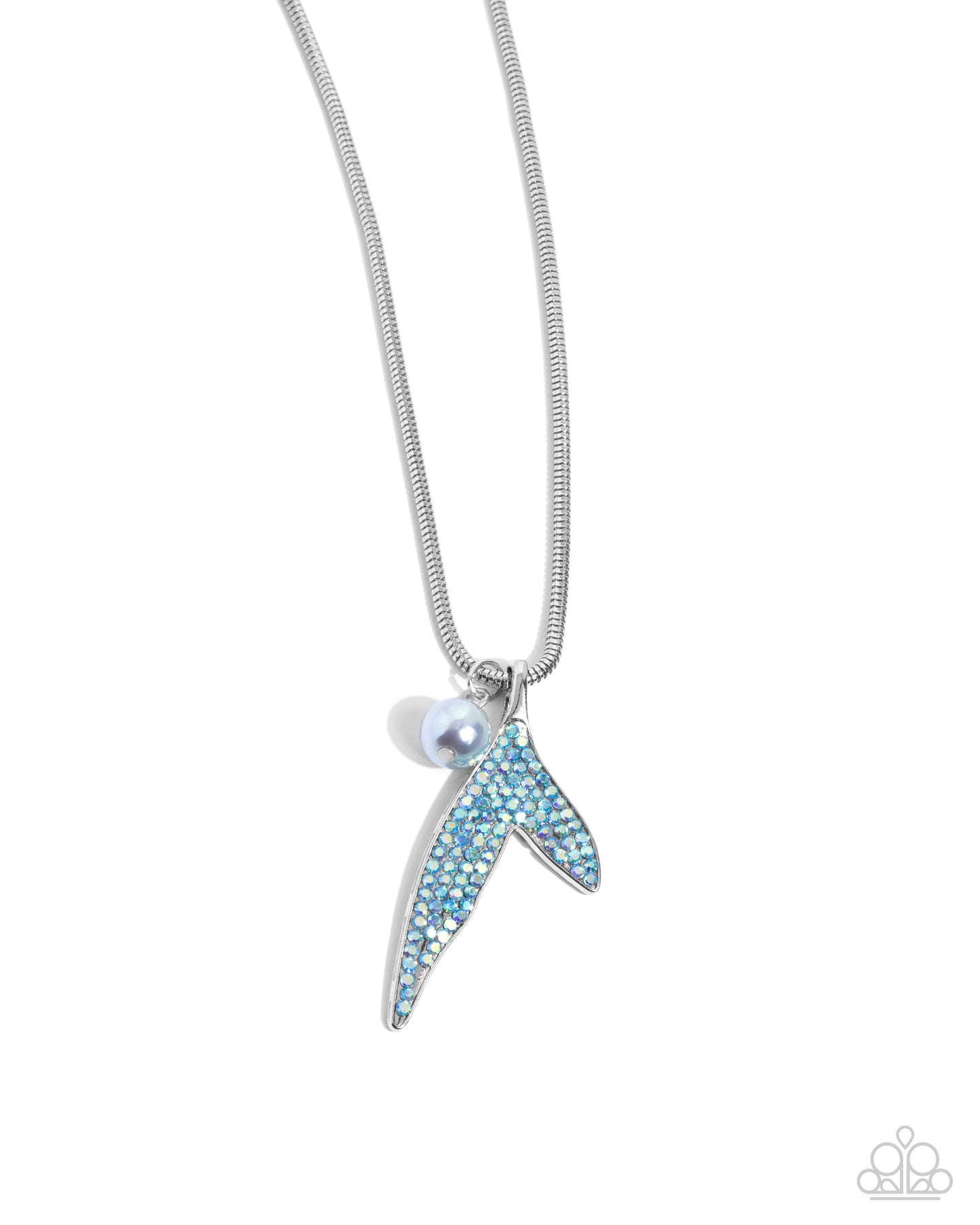 paparazzi-accessories-maiden-mermaid-blue-necklace